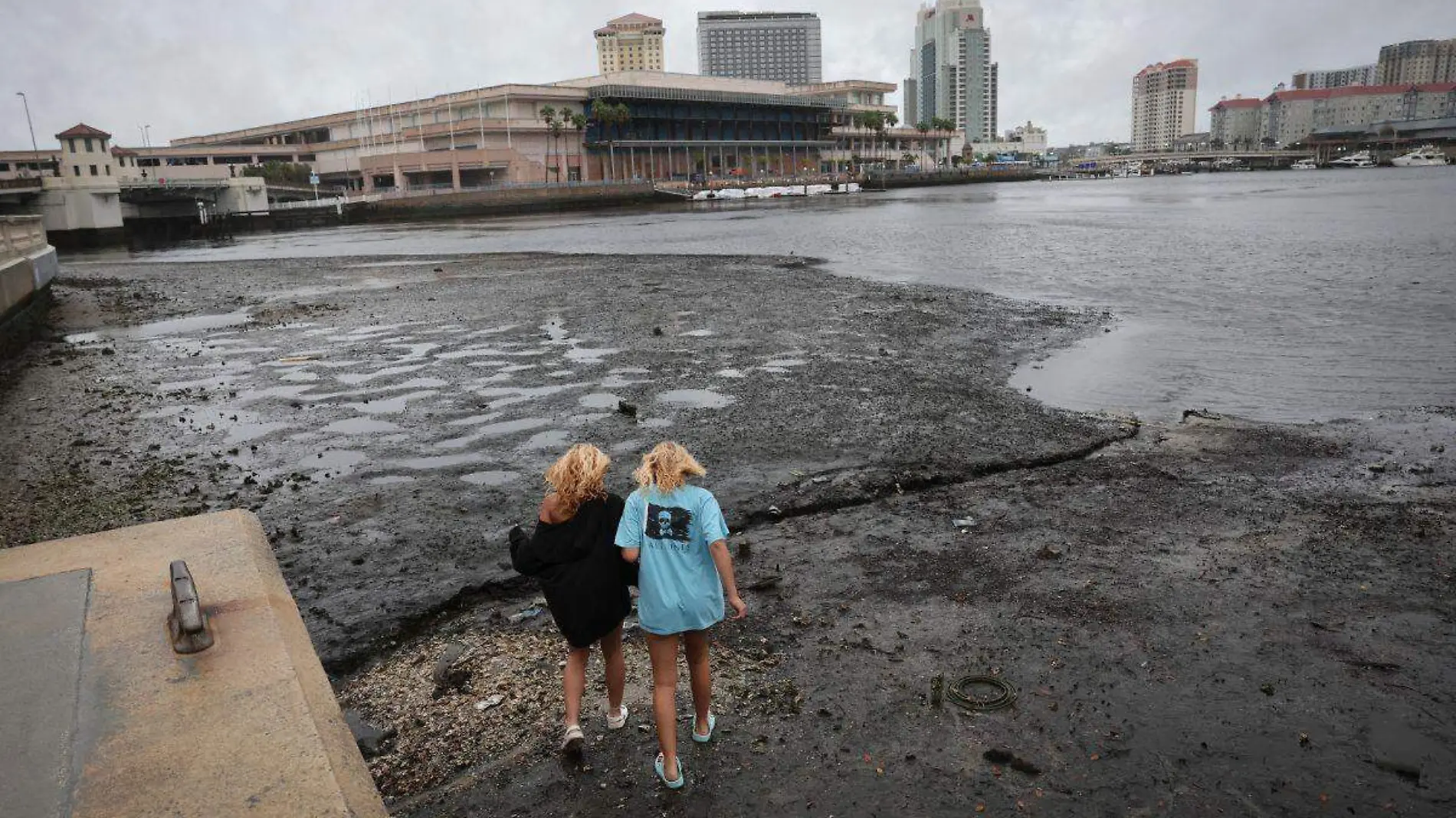 Huracán Ian por qué el mar en Tampa, Florida, “desapareció” antes del impacto del ciclón